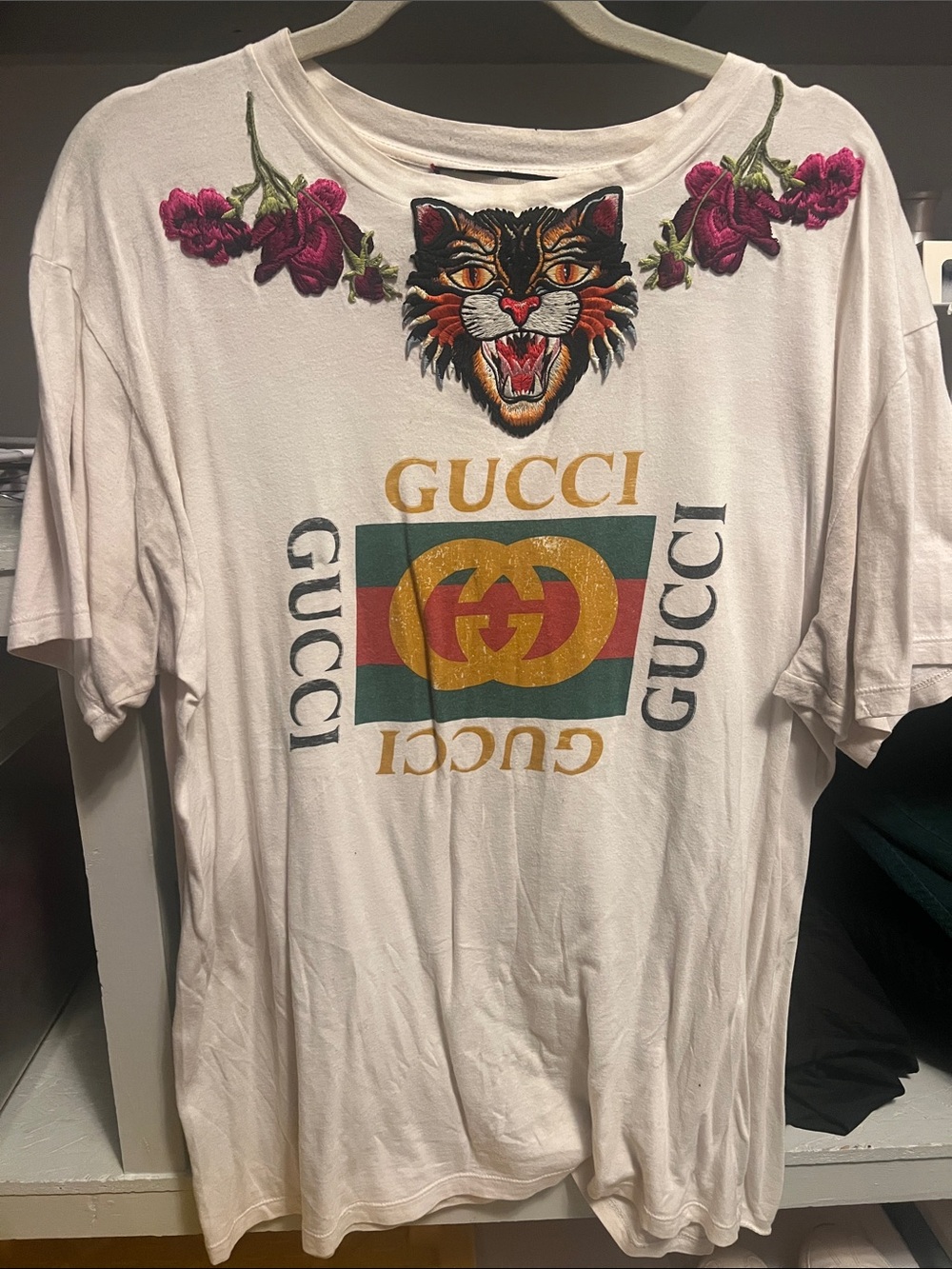 Gucci White Tee